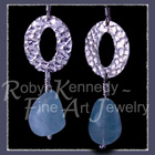 Sterling Silver and Aventurine 'Adventuress' Earrings Image