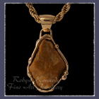 14 Karat Yellow Gold 'Catacomb' Pendant