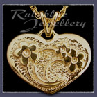 Gold 'Heart' Pendant Image