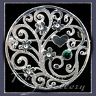 Sterling Silver 'Forget-Me-Not Bouquet' Brooch Image