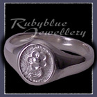 Sterling Silver 'Blossom' Signet Ring Image