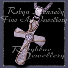 Sterling Silver and Cabochon Garnet 'Taisy' (the mermaid) Pendant Image
