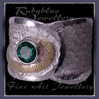 18 Karat Yellow Gold, Sterling Silver and Rainforest Topaz  'Radiance' Ring Image