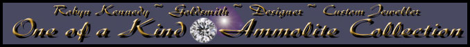 Rubyblue Jewellery One Of A Kind Ammolite Collection Image