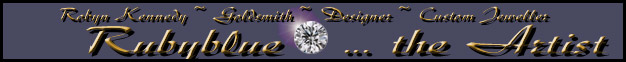 Robyn Kennedy Goldsmith Designer Custom Jeweller for Rubyblue Jewellery  the Artist Image